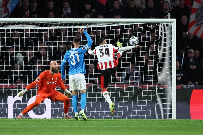 Football. UEFA Champions League. PSV Eindhoven - Napoli. 21.10.2025