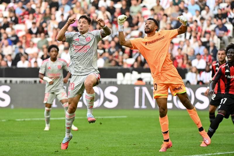 Football. Ligue 1 McDonald's. OGC Nice - Olympique Lyonnais. 18.10.2025
