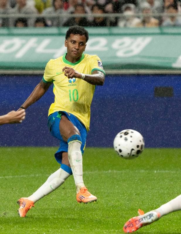 Football. Friendly Match. South Korea - Brazil. 10.10.2025