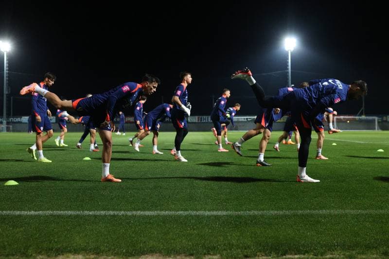 Football. Croatia. Training. 10.11.2025