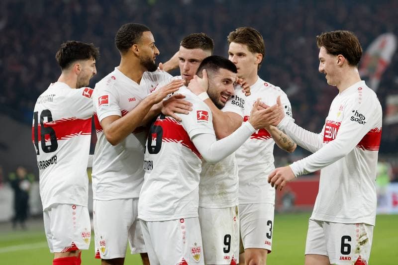 Football. Bundesliga. VfB Stuttgart - Eintracht Frankfurt. 13.01.2026