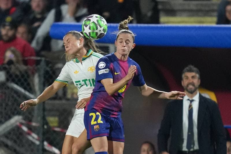 Football. UEFA Women's Champions League. AS Roma - FC Barcelona. 15.10.2025