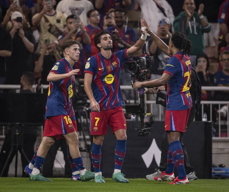 Football. Spanish Supercup. Barcelona - Athletic Club. 07.01.2026