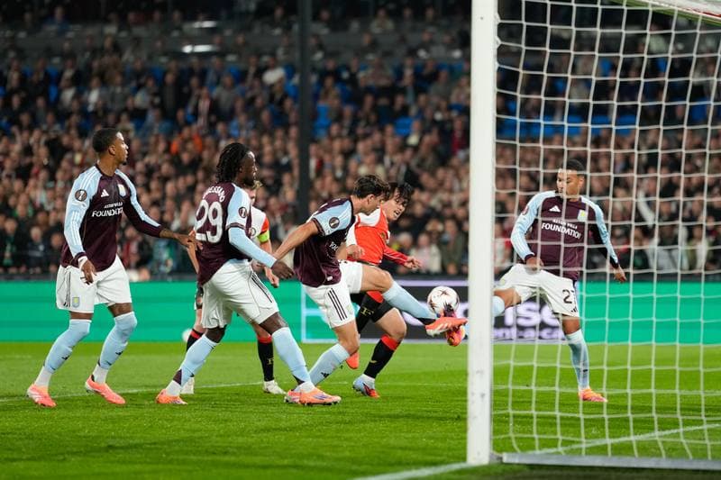 Football. Europa League. Feyenoord - Aston Villa. 02.10.2025