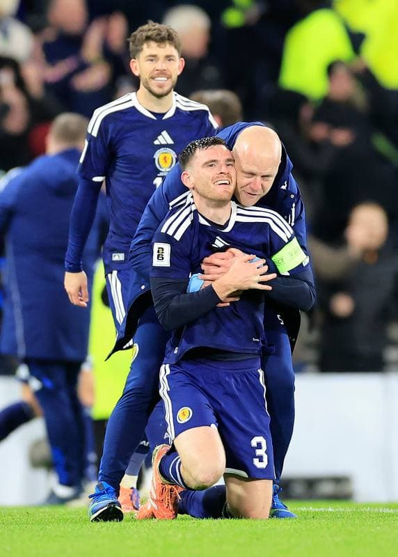 Football. 2026 FIFA World Cup Qualifiers. Scotland - Denmark. 18.11.2025