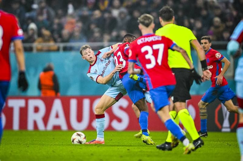 Football. UEFA Europa League. FCSB - Feyenoord. 11.12.2025