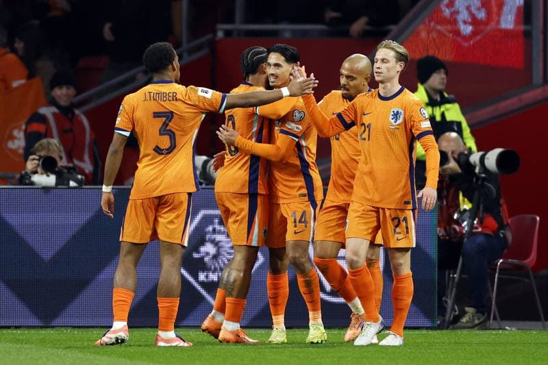 Football. FIFA World Cup Qualifiers. Netherlands - Lithuania. 17.11.2025