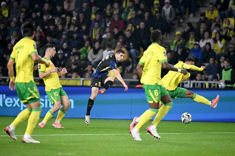 Football. Ligue 1. FC Nantes - Lille OSC. 19.10.2025