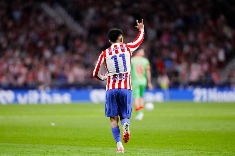 Football. La Liga. Atletico Madrid - Osasuna. 18.10.2025