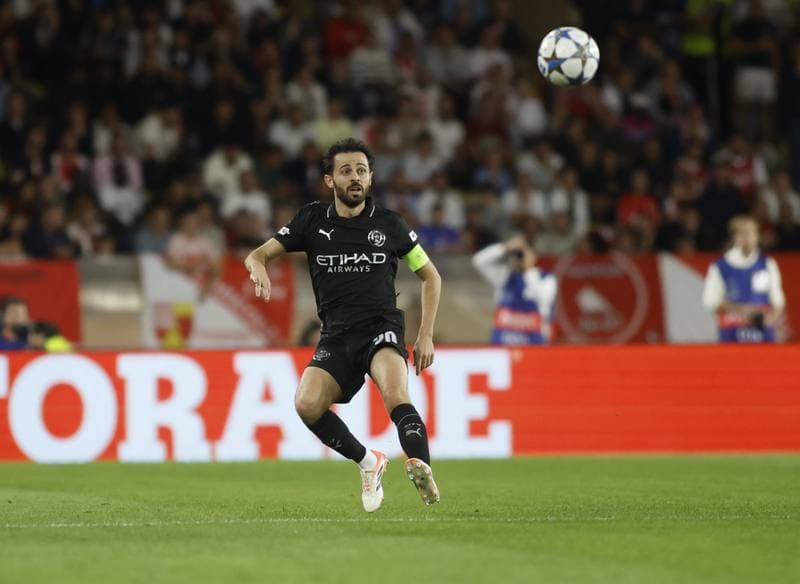 Football. UEFA Champions League. AS Monaco - Manchester City. 01.10.2025