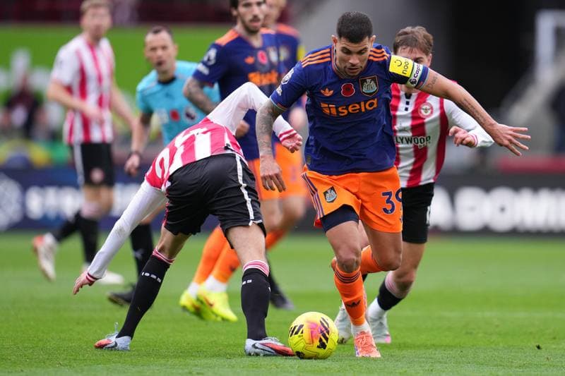 Football. Premier League. Brentford - Newcastle United. 09.11.2025