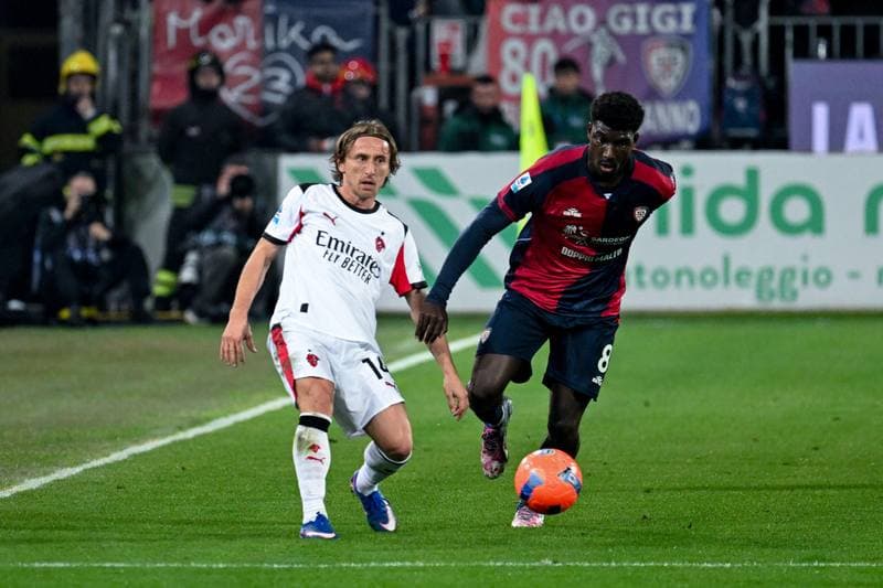 Football. Serie A. Cagliari - AC Milan. 02.01.2026