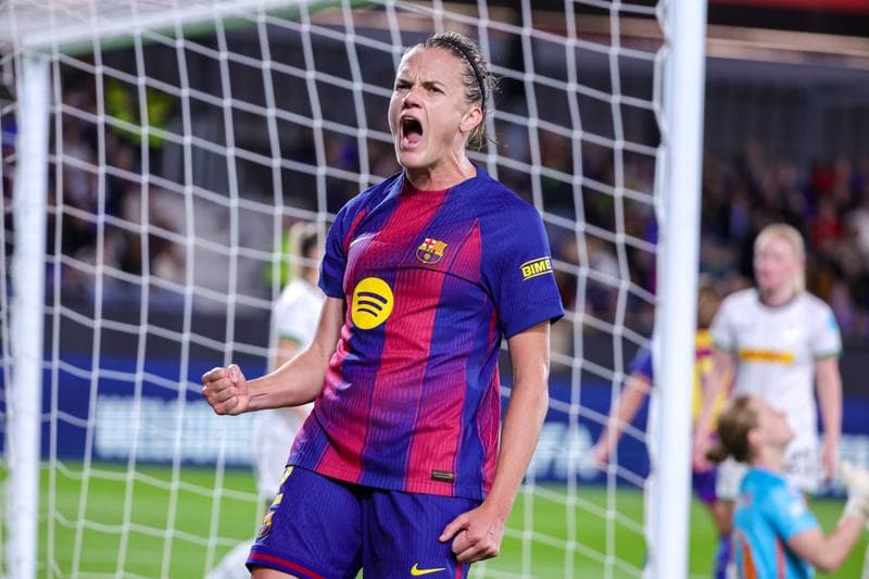 Football. UEFA Women's Champions League. Barcelona - OH Leuven. 12.11.2025