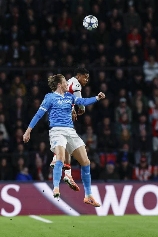 Football. UEFA Champions League. PSV Eindhoven - Napoli. 21.10.2025