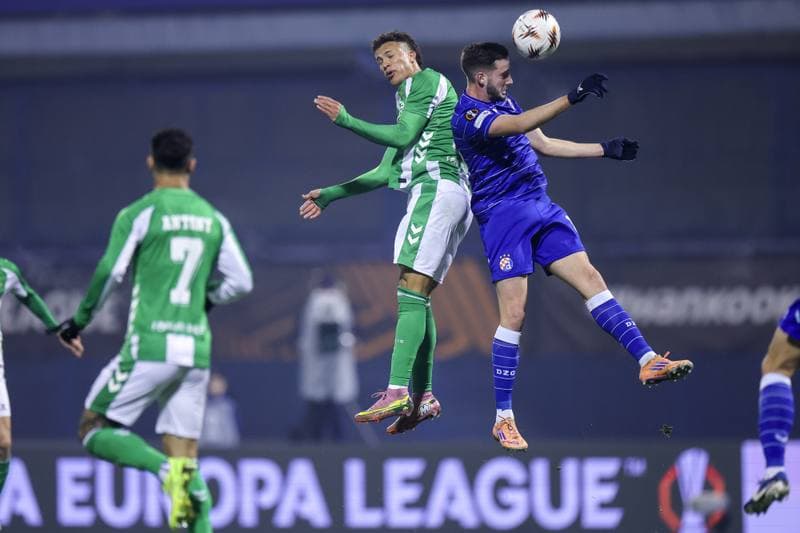 Football. UEFA Europa League. GNK Dinamo - Real Betis. 11.12.2025