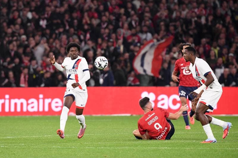 Football. Ligue 1. Lille OSC - Paris Saint-Germain. 05.10.2025
