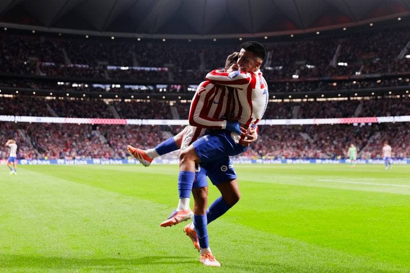 Football. La Liga. Atletico Madrid - Osasuna. 18.10.2025