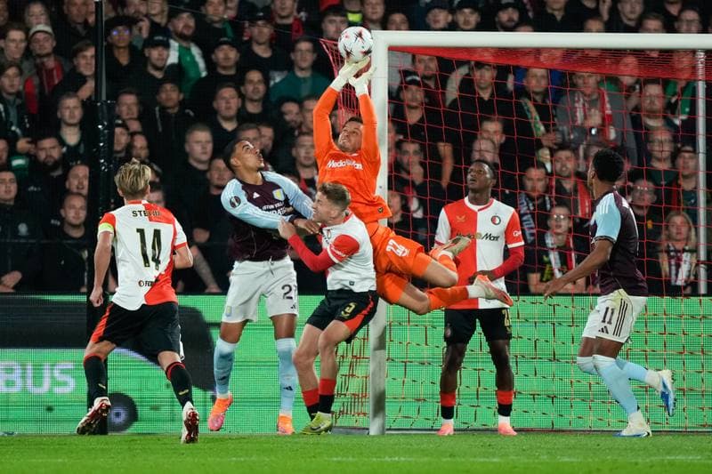 Football. Europa League. Feyenoord - Aston Villa. 02.10.2025