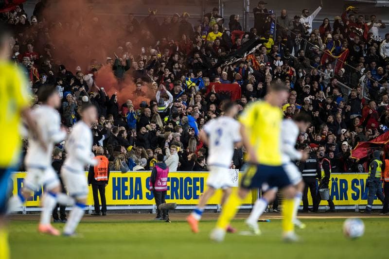 Football. FIFA World Cup Qualifier. Sweden - Kosovo. 13.10.2025
