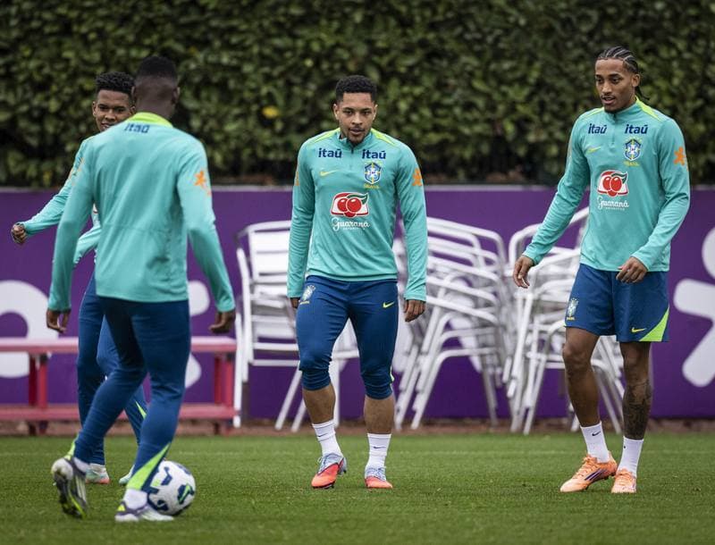 Football. Brazil. Training. 15.11.2015