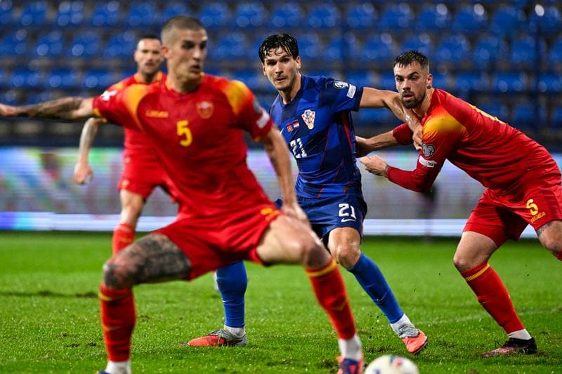 Football. FIFA World Cup Qualifiers. Montenegro - Croatia. 17.11.2025