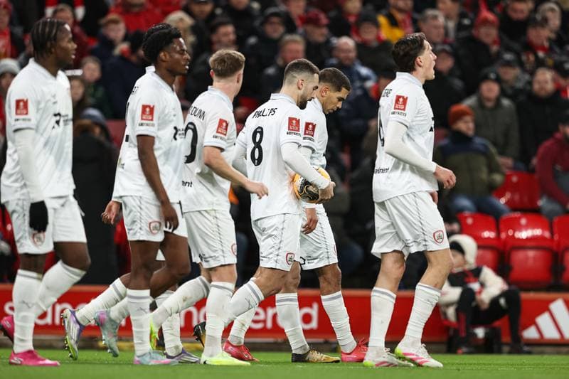 Football. Emirates FA Cup. Liverpool - Barnsley. 12.01.2026