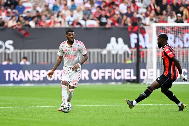 Football. Ligue 1 McDonald's. OGC Nice - Olympique Lyonnais. 18.10.2025