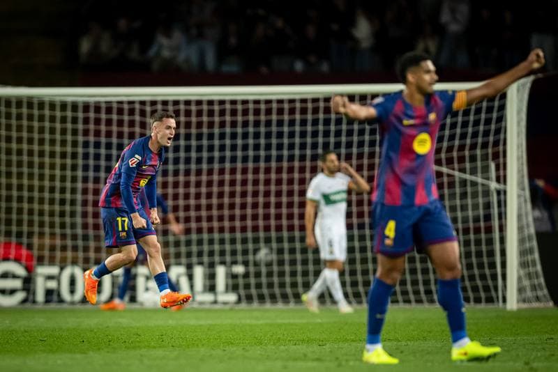 Football. La Liga. FC Barcelona - Elche CF. 02.11.2025