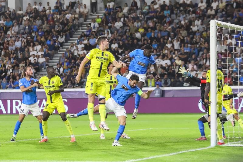 Football. UEFA Champions League. Pafos - Villarreal. 05.11.2025