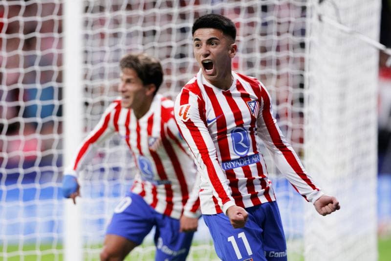 Football. La Liga. Atletico Madrid - Osasuna. 18.10.2025