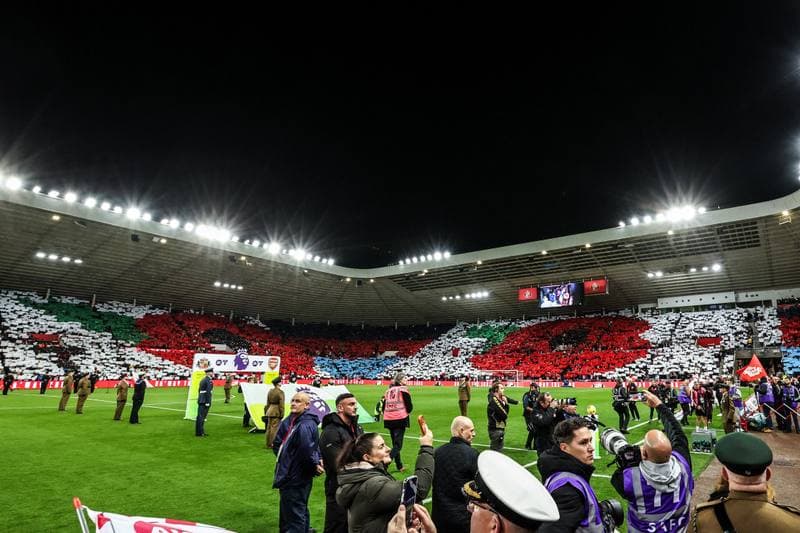 Football. Premier League. Sunderland - Arsenal. 08.11.2025