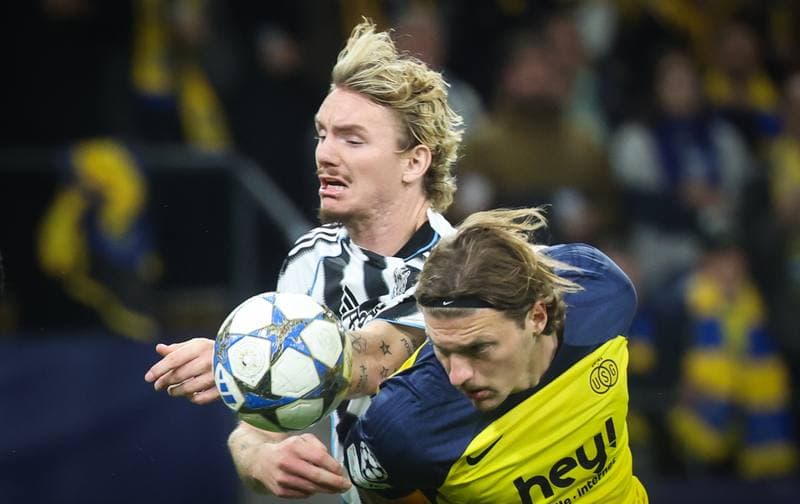Football. UEFA Champions League. Royale Union Saint-Gilloise - Newcastle United. 01.10.2025