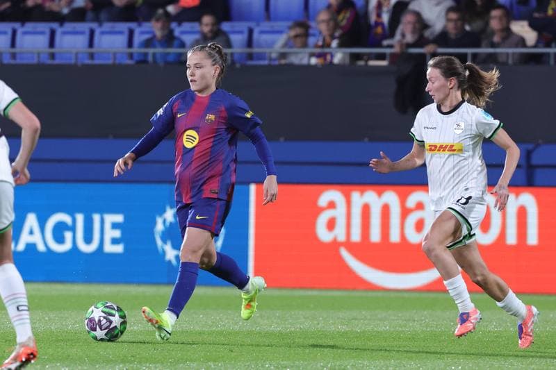 Football. UEFA Women's Champions League. Barcelona - OH Leuven. 12.11.2025
