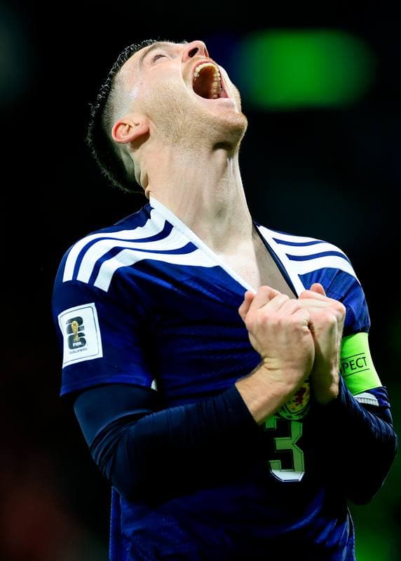 Football. 2026 FIFA World Cup Qualifiers. Scotland - Denmark. 18.11.2025