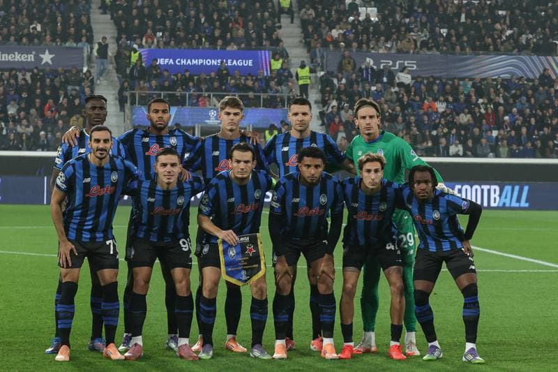 Football. UEFA Champions League. Atalanta - SK Slavia Prague. 22.10.2025
