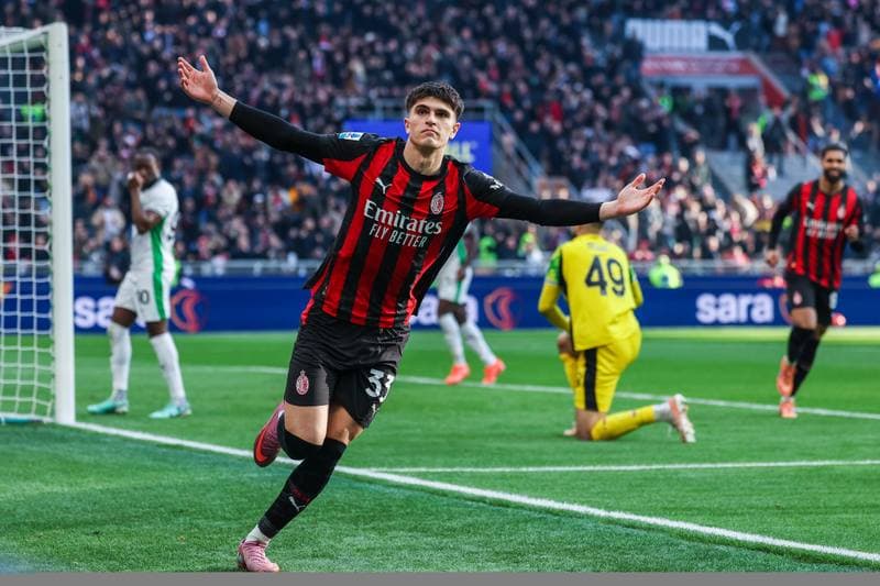 Football. Serie A. AC Milan - US Sassuolo. 14.12.2025