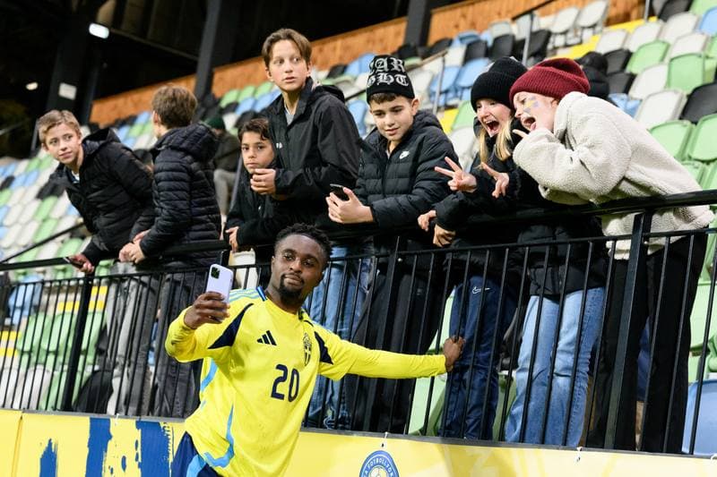 Football. UEFA Under-21 Qualifier. Sweden - Poland. 14.10.2025