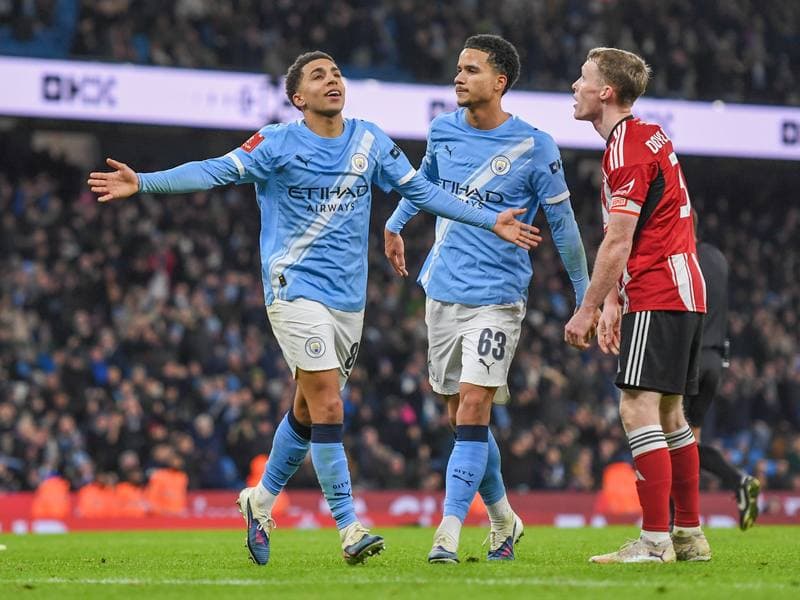 Football. Emirates FA Cup. Manchester City - Exeter City. 10.01.2026