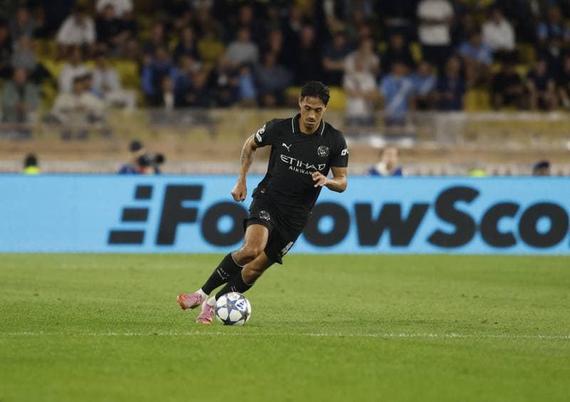 Football. UEFA Champions League. AS Monaco - Manchester City. 01.10.2025