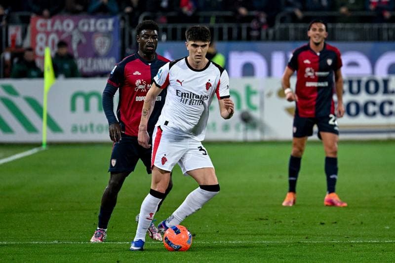 Football. Serie A. Cagliari - AC Milan. 02.01.2026