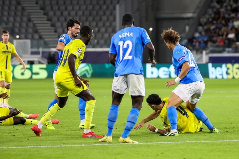 Football. UEFA Champions League. Pafos - Villarreal. 05.11.2025