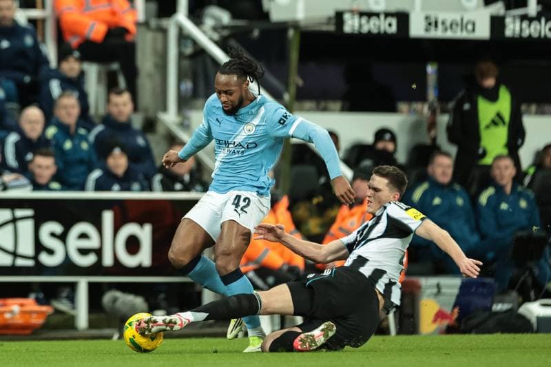Football. Carabao Cup Semi-Final. Newcastle United - Manchester City. 13.01.2026
