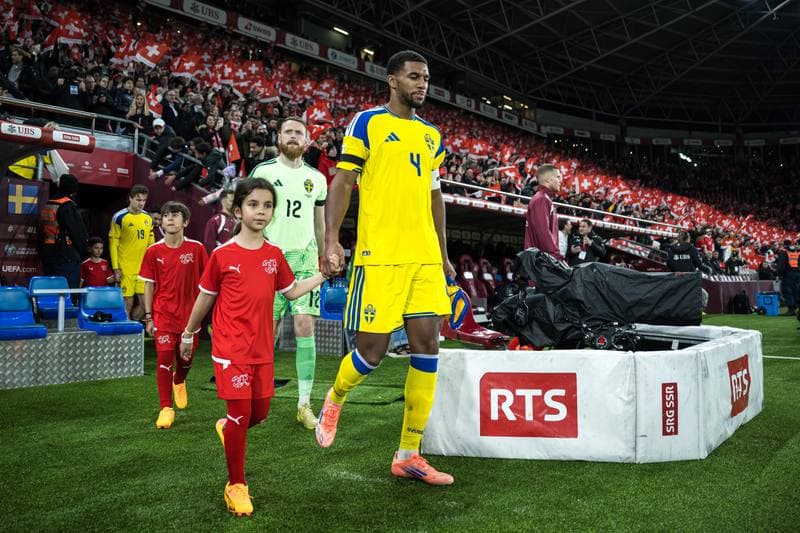 Football. FIFA World Cup Qualifier. Switzerland - Sweden. 15.11.2025