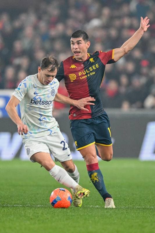 Football. Serie A. Genoa - Inter. 14.12.2025