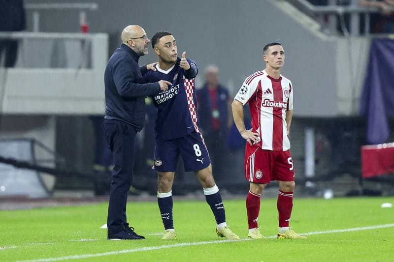 Football. UEFA Champions League. Olympiacos - PSV Eindhoven. 04.11.2025