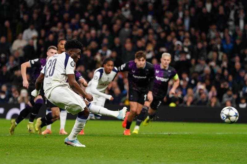 Football. UEFA Champions League. Tottenham Hotspur - Slavia Prague. 09.12.2025