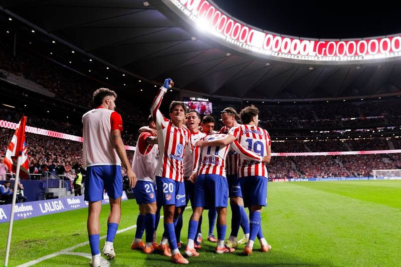 Football. La Liga. Atletico Madrid - Osasuna. 18.10.2025