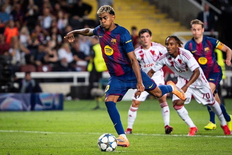 Football. UEFA Champions League. FC Barcelona - Olympiacos. 21.10.2025