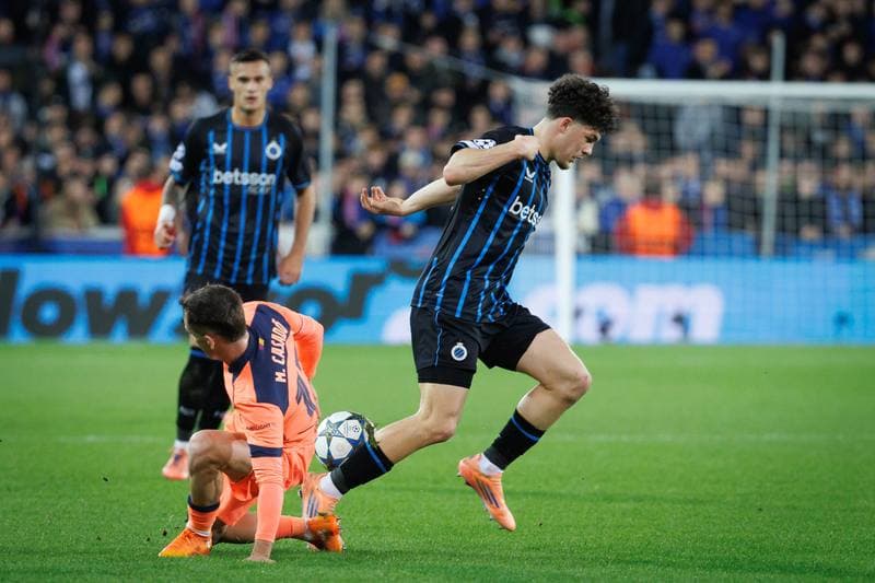 Football. UEFA Champions League. Club Brugge - Barcelona. 05.11.2025