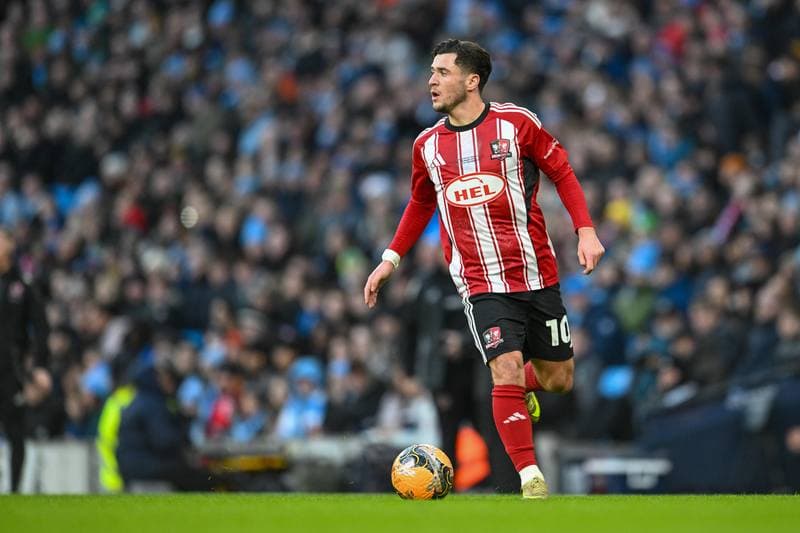 Football. Emirates FA Cup. Manchester City - Exeter City. 10.01.2026